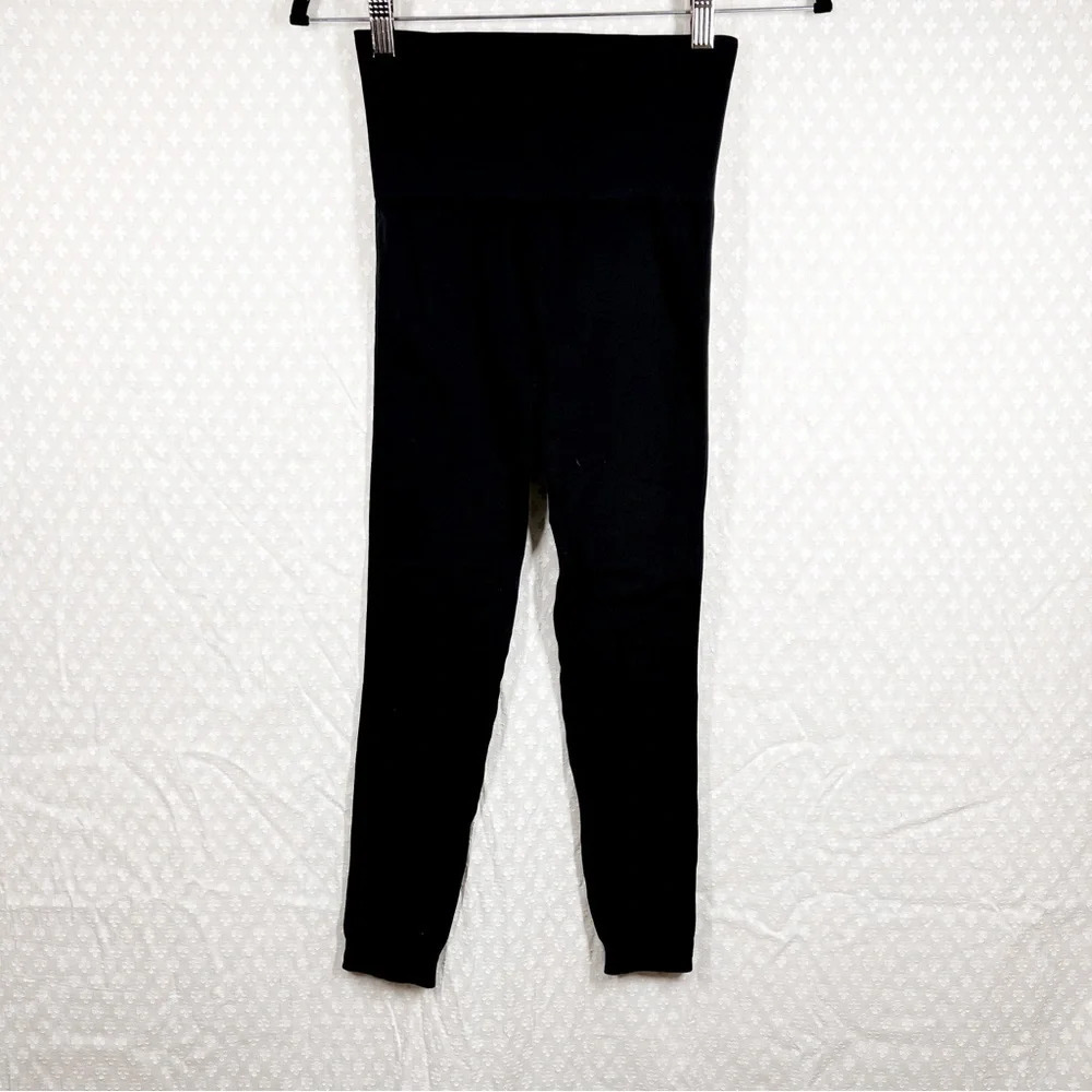Spanx Black High Rise Seamless Leggings